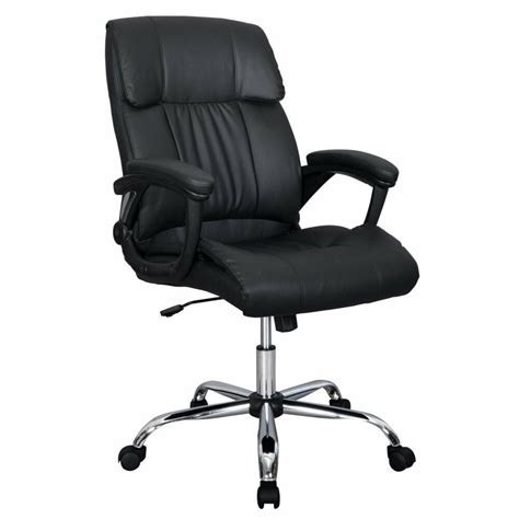 black pu leather high  office chair executive