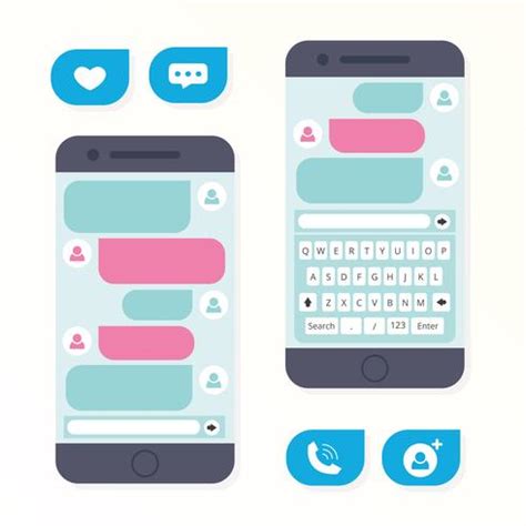 The obvious advantages of this possibility are. Smartphone Texting App - Download Free Vectors, Clipart ...