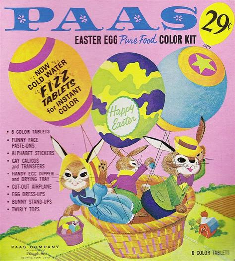 1970s Paas Kit And Theyre Still Basically The Same Easter Egg