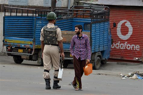 Kashmir Situation Intensifies Police Shut Down Newspapers Presses