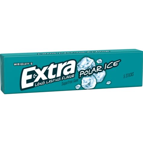 EXTRA Polar Ice Sugarfree Chewing Gum Multipack 4 Packs EXTRA