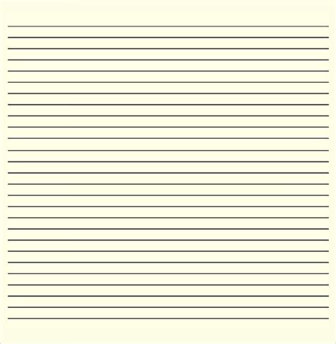 Free 20 Lined Paper Templates In Pdf Ms Word
