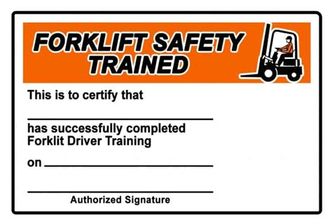 Forklift Certification And Forklift Training In Orange County Ca