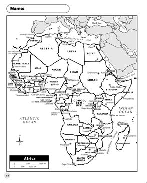 Political Map Of Africa Printable United States Map
