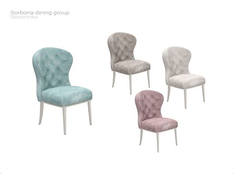 The Sims Resource Sorbona Dining Dining Chair