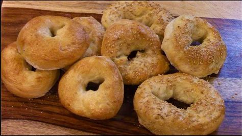 How To Make Homemade Bagels Youtube