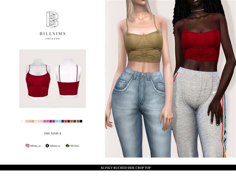 Sims 4 Female Crop Top