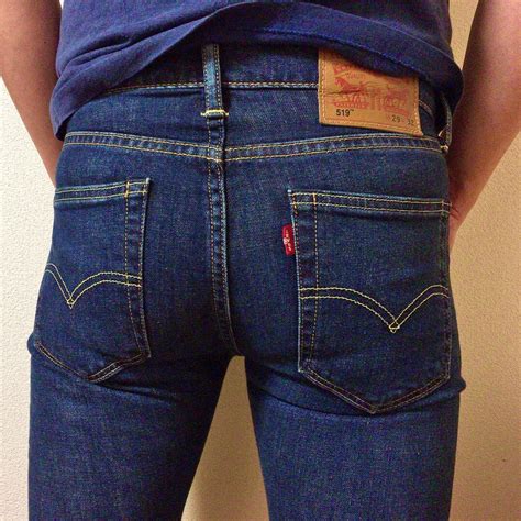 18 Jeans Gay Denim Sex 18 — T L F Levi S 519 Extreme Skinny