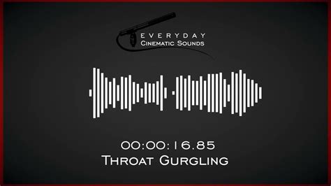 Throat Gurgling Hq Sound Effects Youtube