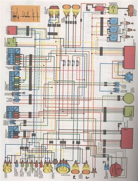I'll grab a diagram and post it up early next week. Xs750 Wiring Diagram