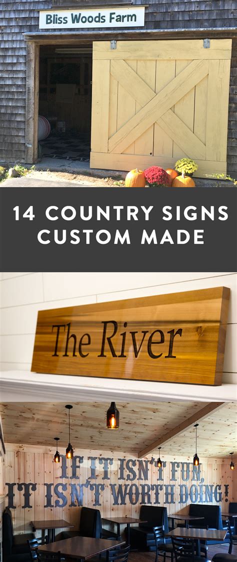 Country Signs Rural Signs Created By Our Customers Woodland Articles