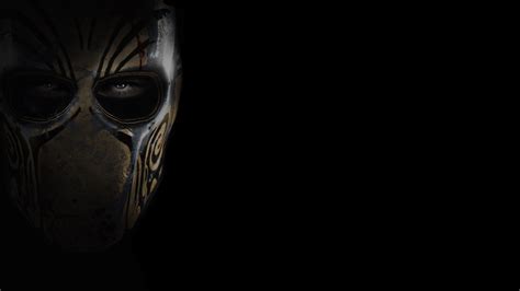 Wallpaper Black Video Games Mask Clothing Head Darkness