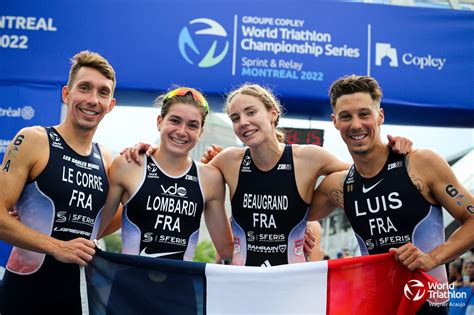France Win World Triathlon Mixed Relay Championship For Fourth Time In