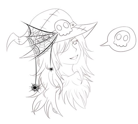 Witch Lineart By Maina11 On Deviantart