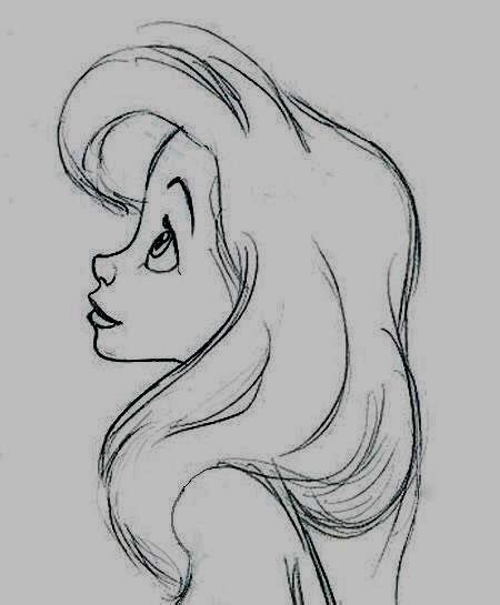 Resultado de imagen para dibujos de disney princesas a lapiz | Dibujos