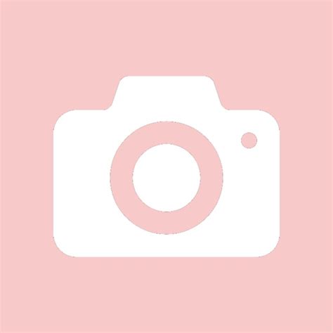 Pink Camera App Icon In 2021 App Icon App Icon Design Ios App Icon