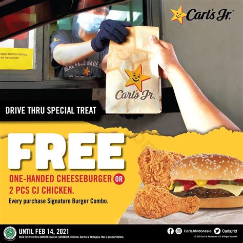 Since its humble beginnings as a hot dog cart, the carl jr brand is now known around the world for its comfortable. CARLS Jr Promo Drive Thru Special Treats Free One-Handed ...