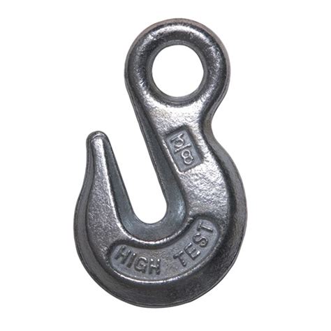 Eye Grab Hooks Gr 40 Zinc Plated Forged Steel Quenched And Tempered