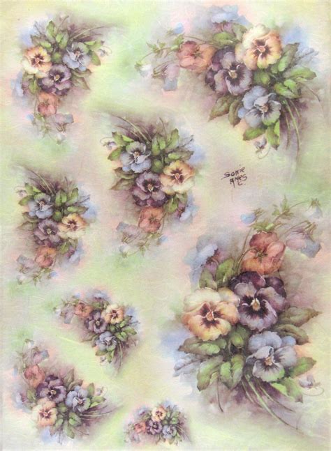 Pin By Marisa Frosi On Flores Decoupage Paper Free Decoupage