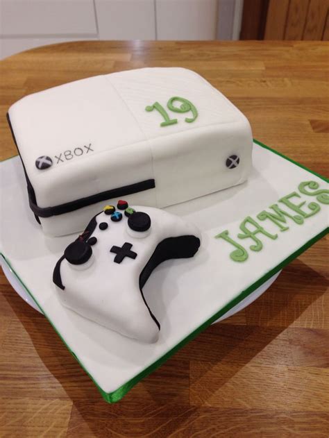 Xbox One Birthday Cake By Siobhan Blanchette Xbox Cake Xbox One Cake