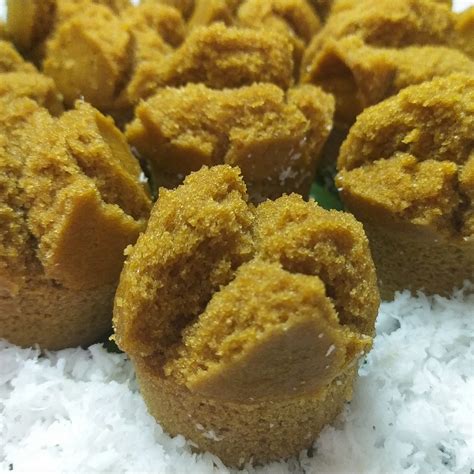 Resep Kue Mangkok Gula Merah Mekar Lins Cakes