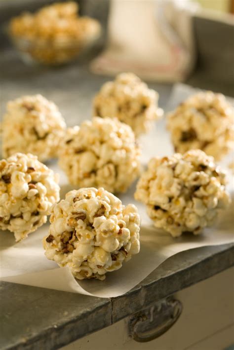 Maple Pecan Popcorn Balls Relish