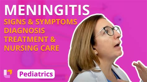 meningitis pediatric nursing nervous system disorders leveluprn youtube