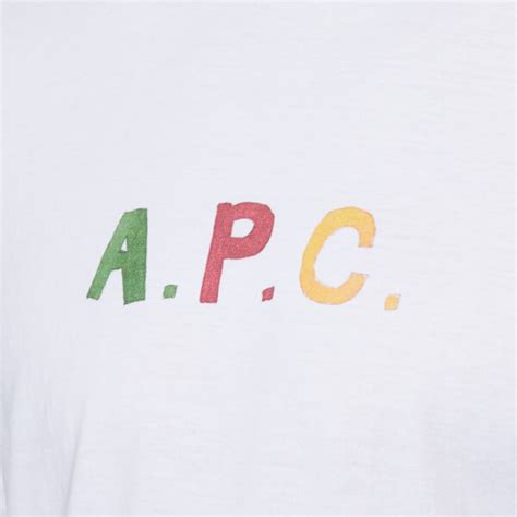 A.P.C. Men's Couleurs T-Shirt - Blanc - Free UK Delivery over £50