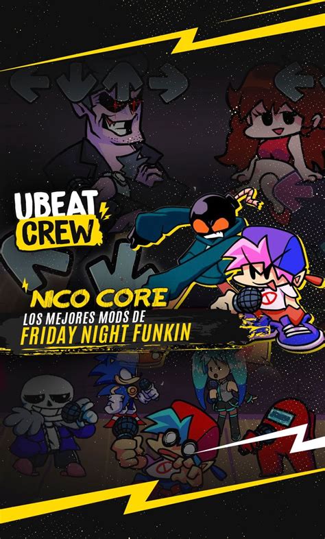 Ubeat Nico Core Los Mejores Mods De Friday Night Funkin
