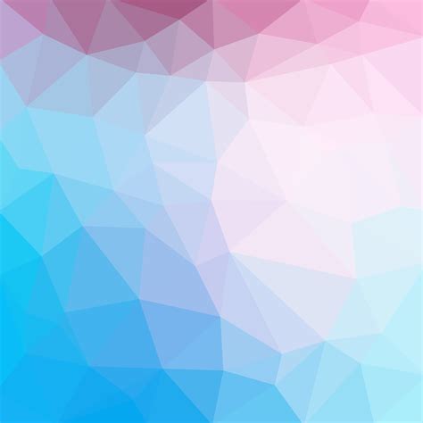 Light Blue Cool Vector Low Poly Crystal Background Polygon Design