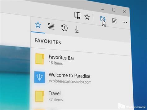 Export the favorites folder · launch edge on your old computer. Export favorites from Edge | IT Pro