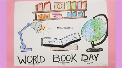 World Book Day 2021 How To Drawing A Simple Book Best Poster On