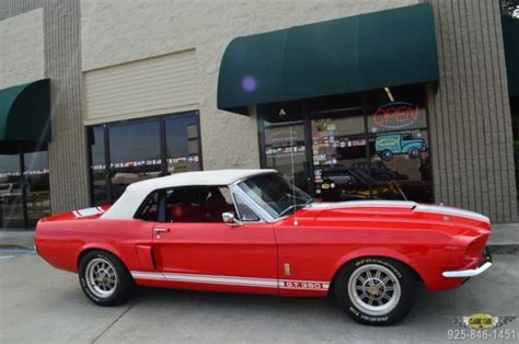 1967 Ford Mustang Shelby Gt350 Convertible Tribute Restored With