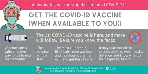 Health canada has reviewed the manufacturing information for these vaccines and found. Juntos, We Can Stop COVID-19! | Salud America