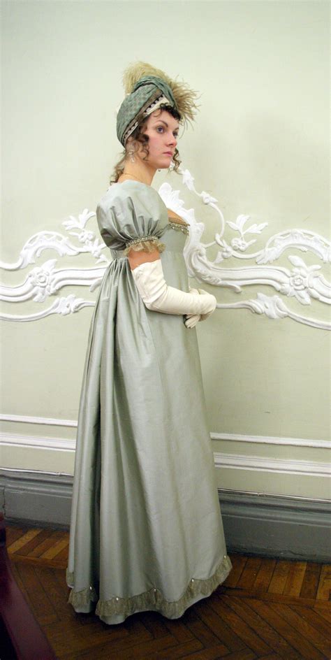 Regency Bal Gown Regency Gown Historical Dresses Regency Era Fashion