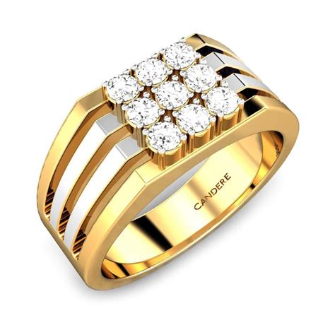 Buy Mens Ring Designs In Gold Online Gold Jewellery For Men Kalyan