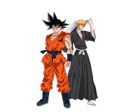 Goku And Ichigo By Steeven7620 On Deviantart
