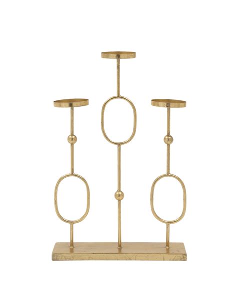 Cosmoliving Large Modern Style Metal Candle Holders Candelabra Shop Your Way Online Shopping