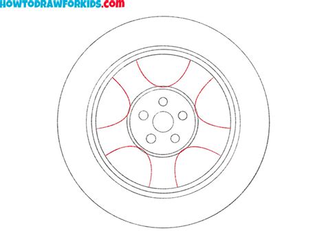 How To Draw A Wheel Easy Drawing Tutorial For Kids