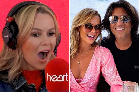 amanda holden horrified as husband records her snoring and jamie theakston plays it live on