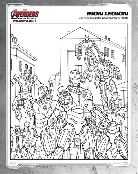Hulkbuster drawing free download best hulkbuster drawing on. Free printable Avengers: Age of Ultron coloring sheets ...