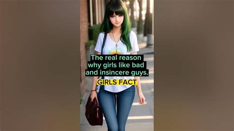 girls fact 💥 why girls love bad guy psychology dailyfacts formen girlsfact youtube