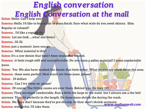 English Conversation Between Two Friend At The Malls