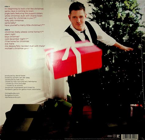 Michael Buble Christmas Lp Album New Vinyl Sings Best Of Xmas