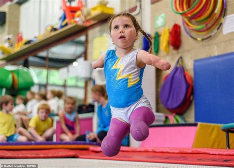 Meningitis Survivor Harmonie Rose Allen From Bath Is A Gymnastics Star