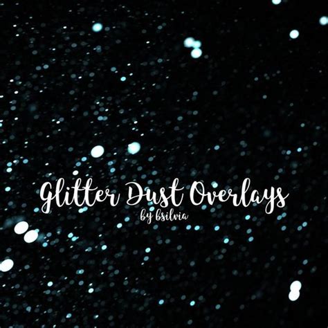 Glitter Dust Overlays Glitter Texture Overlays Glitter Bokeh Etsy
