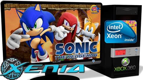 Xenia Xbox 360 Emulator Sonic The Hedgehog Ingame 60fps Langs