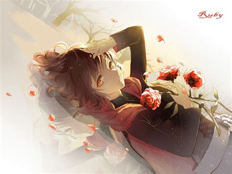 Rose Girl Anime Wallpapers Wallpaper Cave