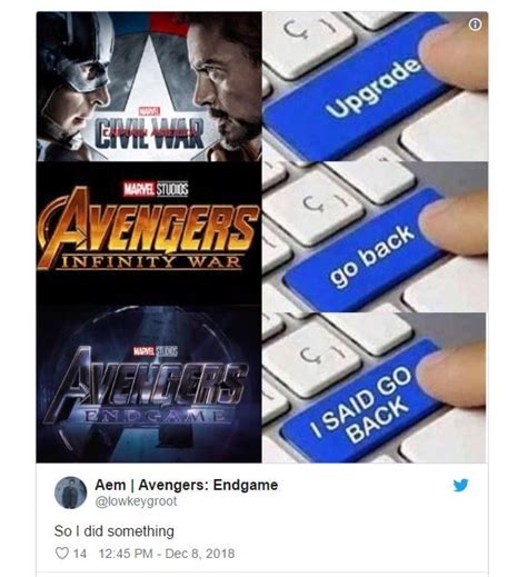 27 Hilarious Avengers Endgame Trailer Memes And Reactions That Will