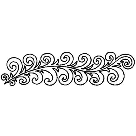 Swirl Stencils Clipart Best